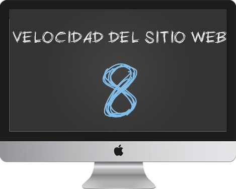 velocidad del sitio web